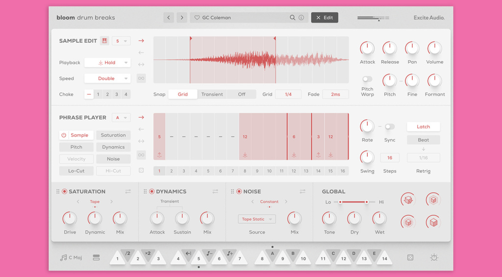 Excite Audio Bloom Pauses de batterie