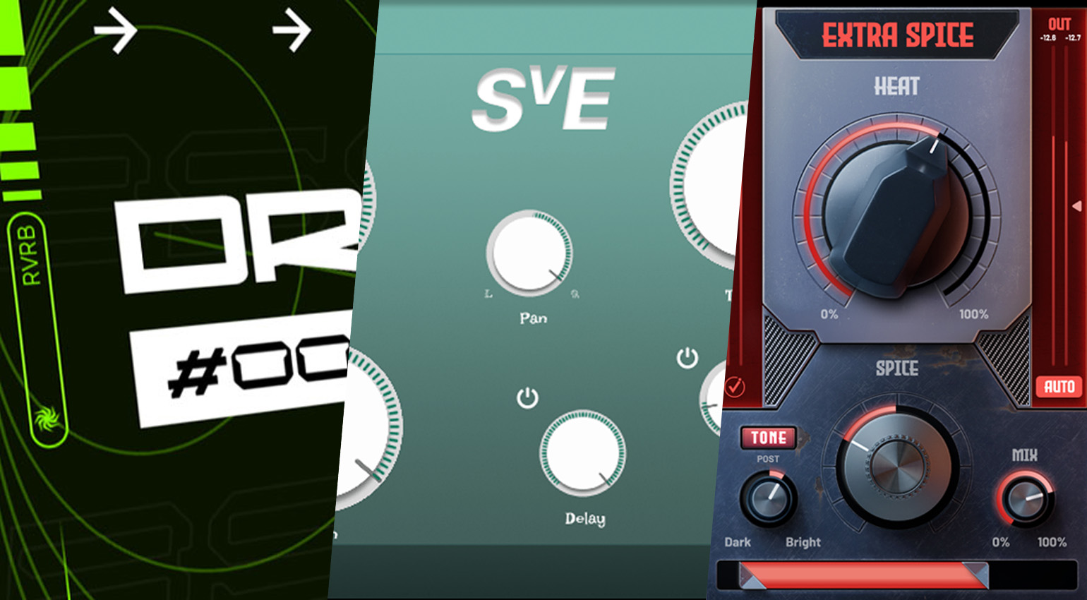 Drop The Bass, Extra Spice, SVE: Free Plugins of the Week