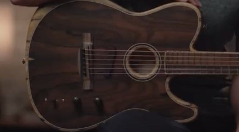 Fender American Acoustasonic Telecaster Ziricote