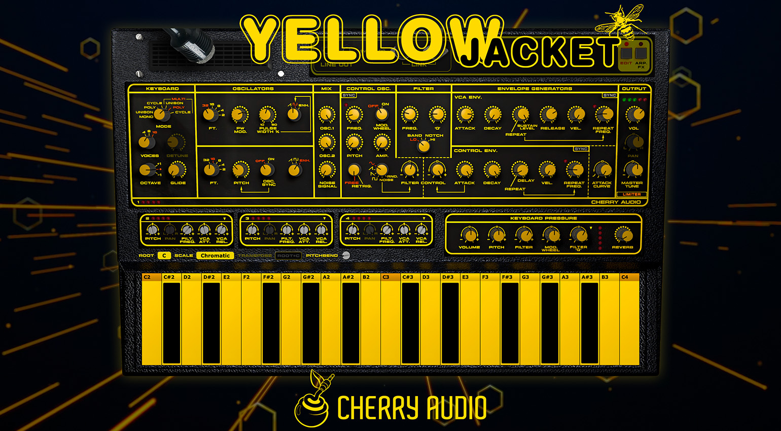 Cherry Audio Yellowjacket
