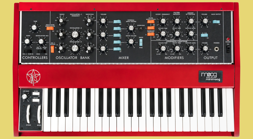 Geddy Lee Minimoog Modèle D