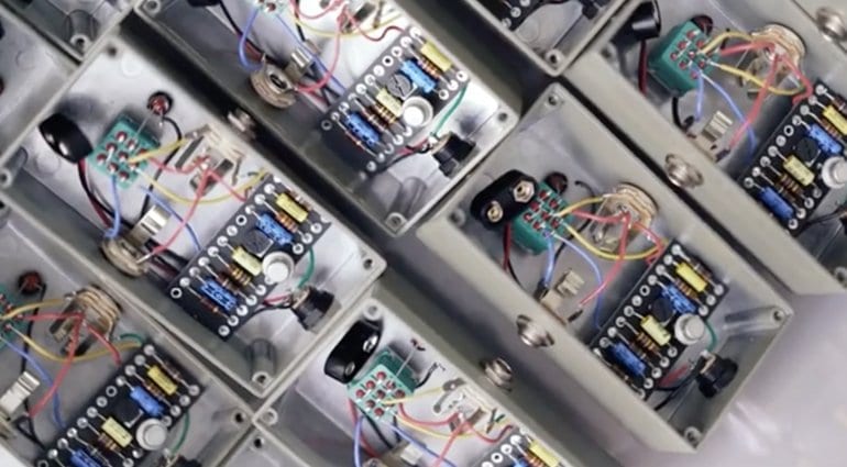 Composants NOS de la série 1966 de JHS Pedals
