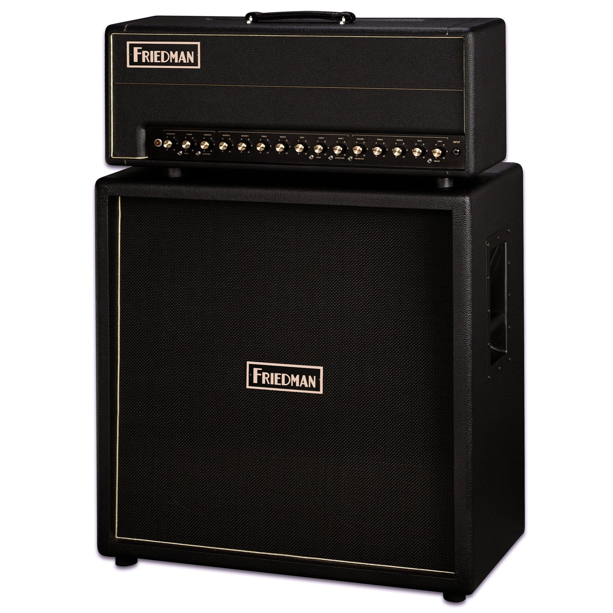 Friedman BE 100 Deluxe et 4x12 assortis