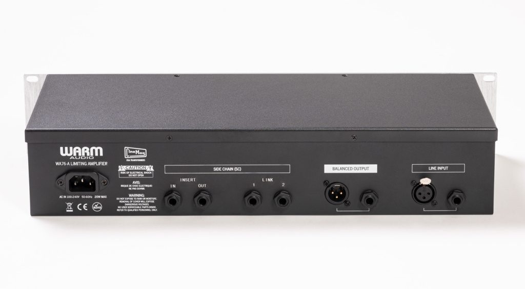 Warm Audio WA76-A Panneau arrière