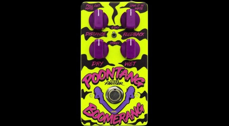 Steel Panther Poontang Boomerang - Digital Delay