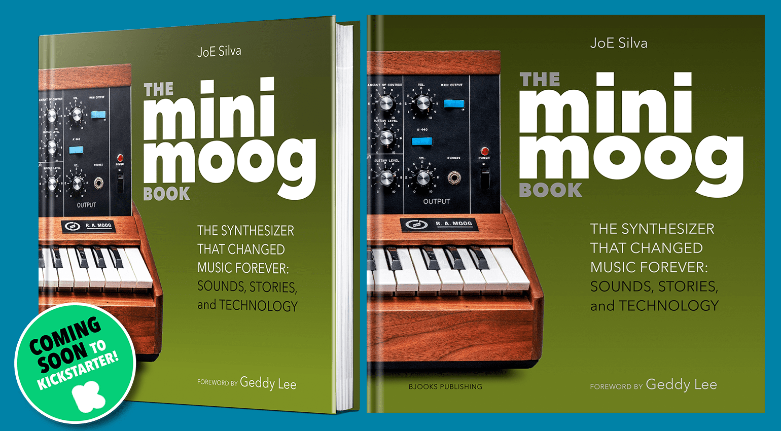 Bjooks annonce le livre Minimoog – maintenant disponible !