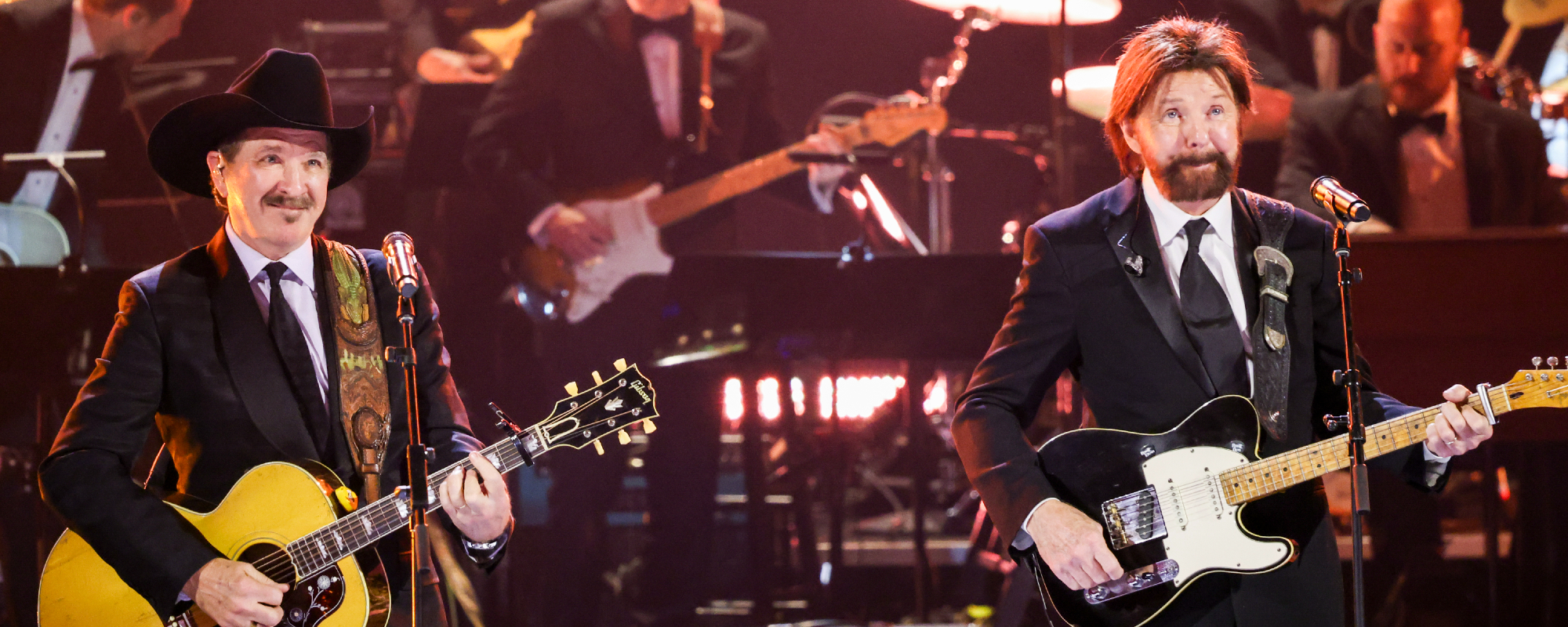 « Ce n'est pas facile de rendre hommage au roi du country », mais Brooks & Dunn ont réussi avec cette interprétation de la chanson emblématique de George Strait au Kennedy Center Honors