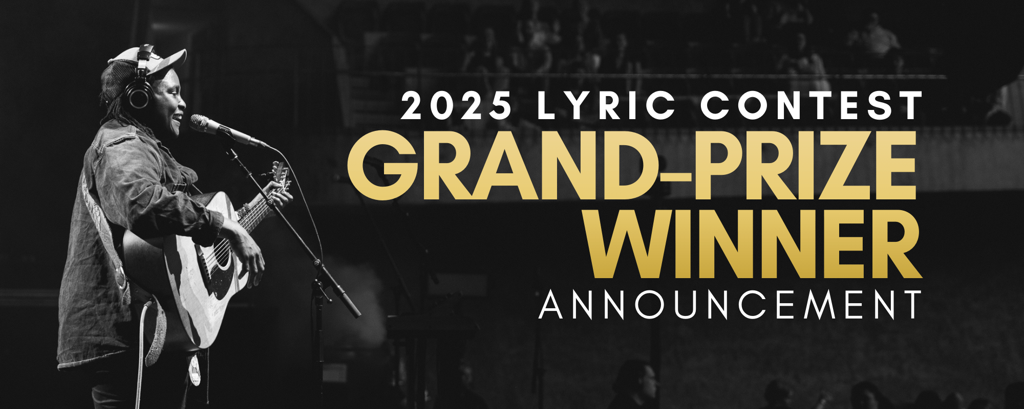 Joy Oladokun annonce le gagnant du grand prix du concours lyrique 2025