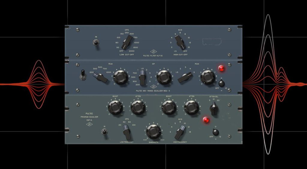 Collection d'égaliseur passif Universal Audio Pultec