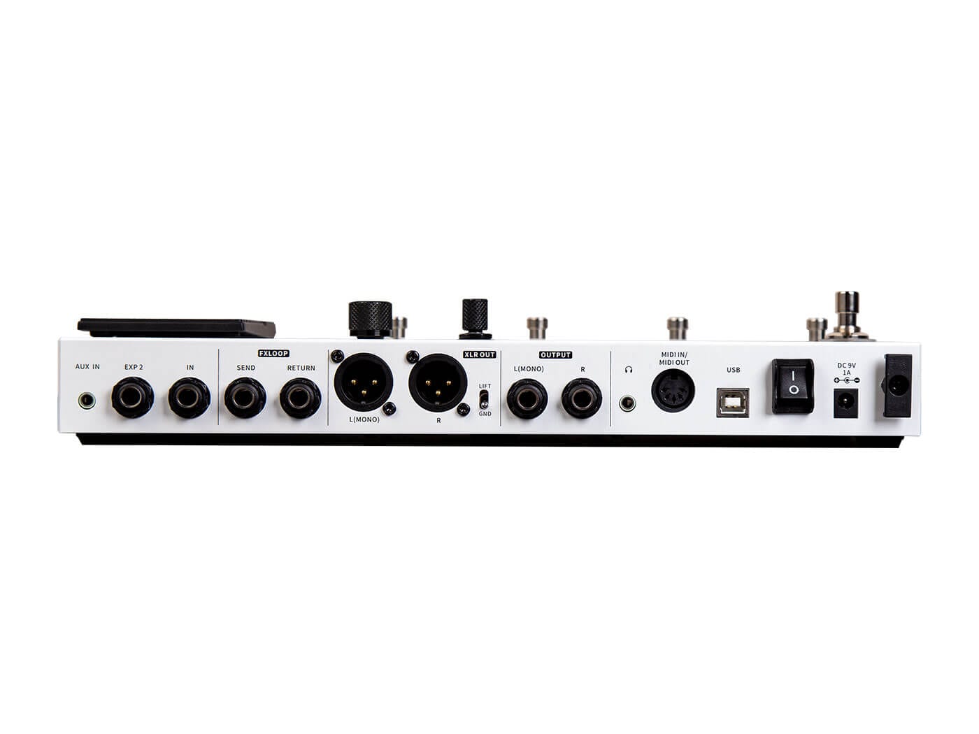 Mooer GE250 panneau arrière E: S