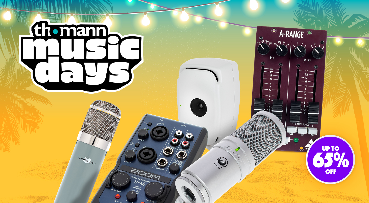 Recording Deals for Producers: Thomann Music Days 2025 are Here!