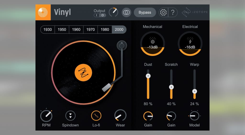 iZotope Vinyle