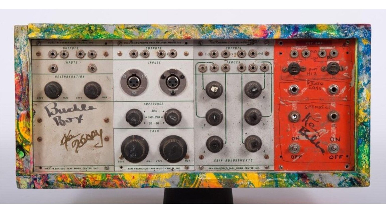 Boîte Buchla de Ken Kesey