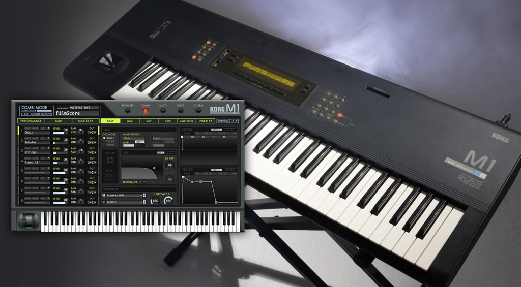 Célèbres préréglages de synthé Korg M1