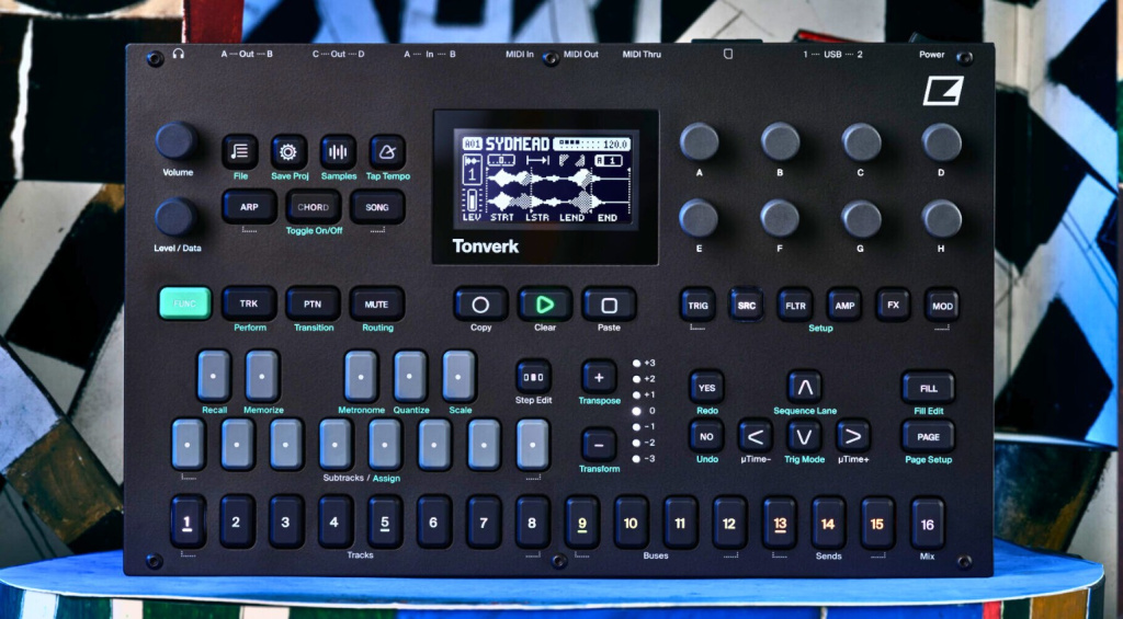 Elektron Tonverk : multi-échantillons, 8 sous-pistes par piste, plus encore dans cette nouvelle centrale d'échantillonnage passionnante