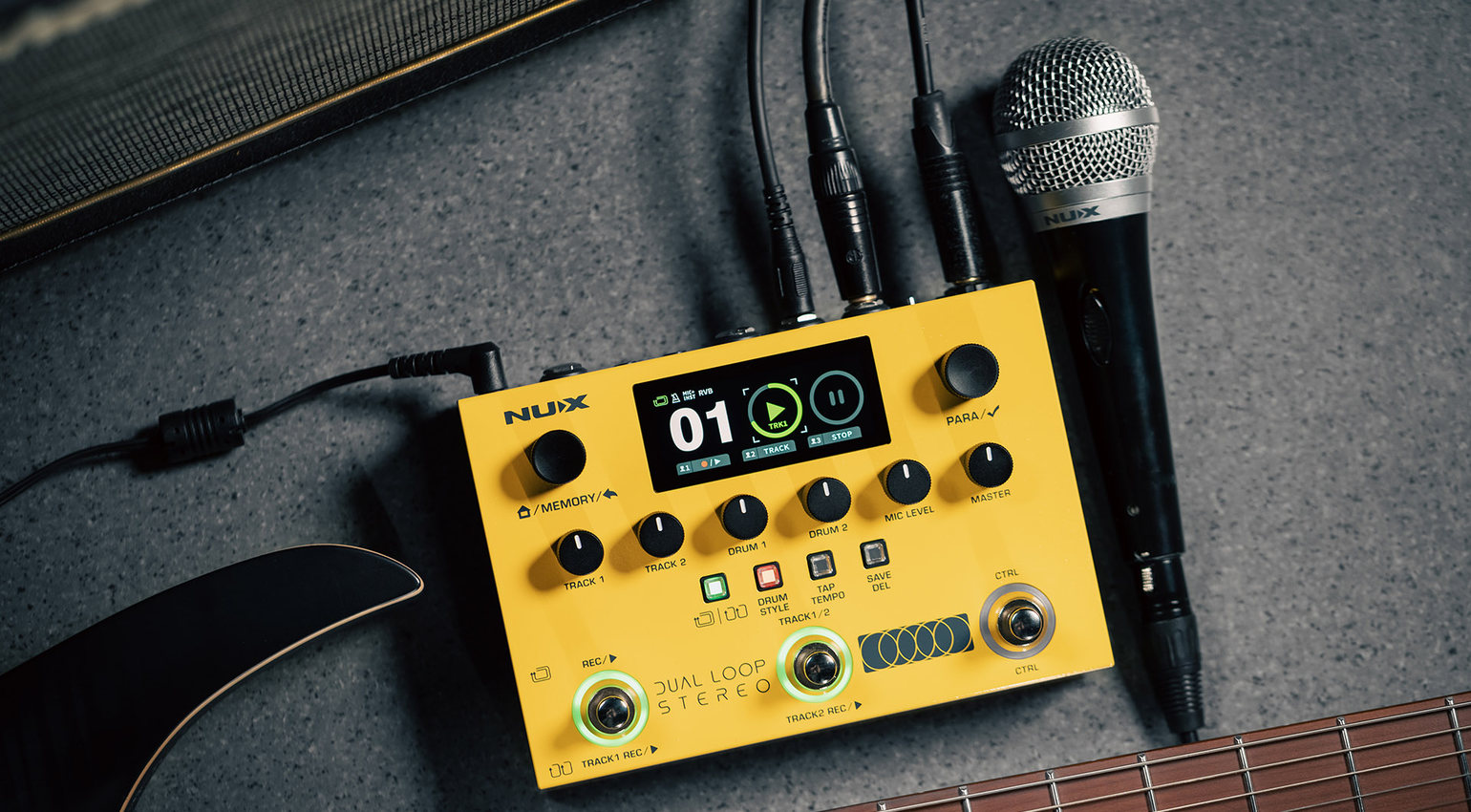 Nux Dual-Loop Stereo: Record and Loop All Day. Seriously.