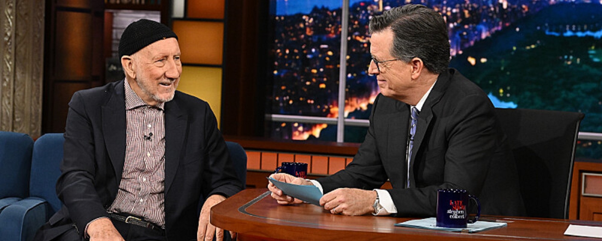 Pete Townshend du Who's se souvient du premier concert qu'il a vu et en révèle davantage dans le nouveau segment de questions-réponses "Late Show"