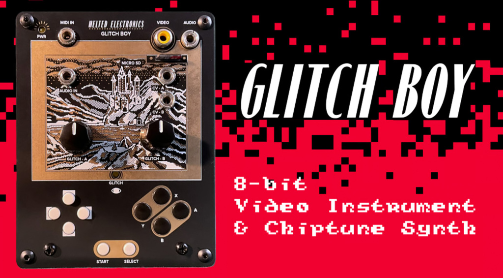 Glitch Boy électronique fondu