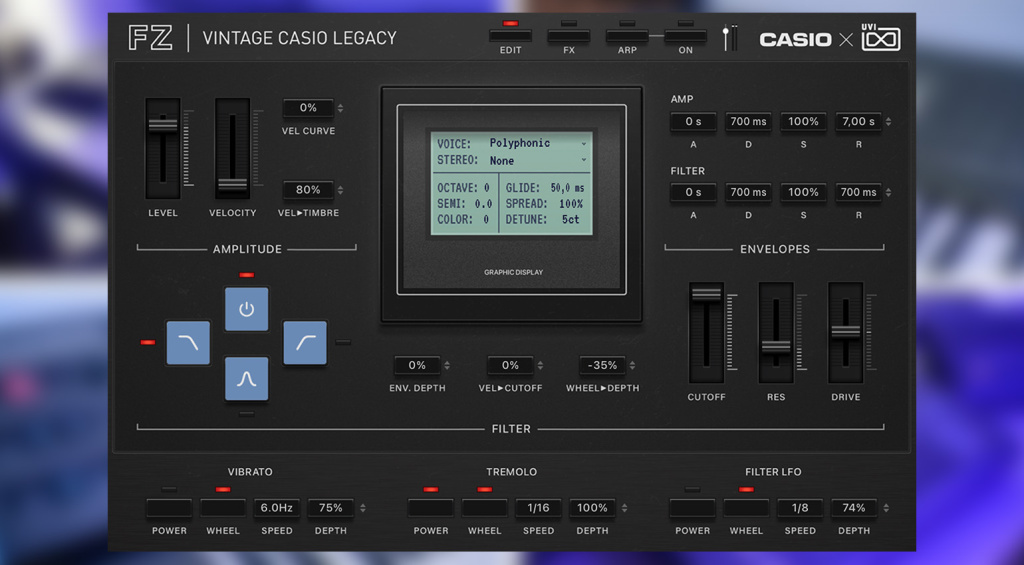 Casio Legacy FZ Vintage