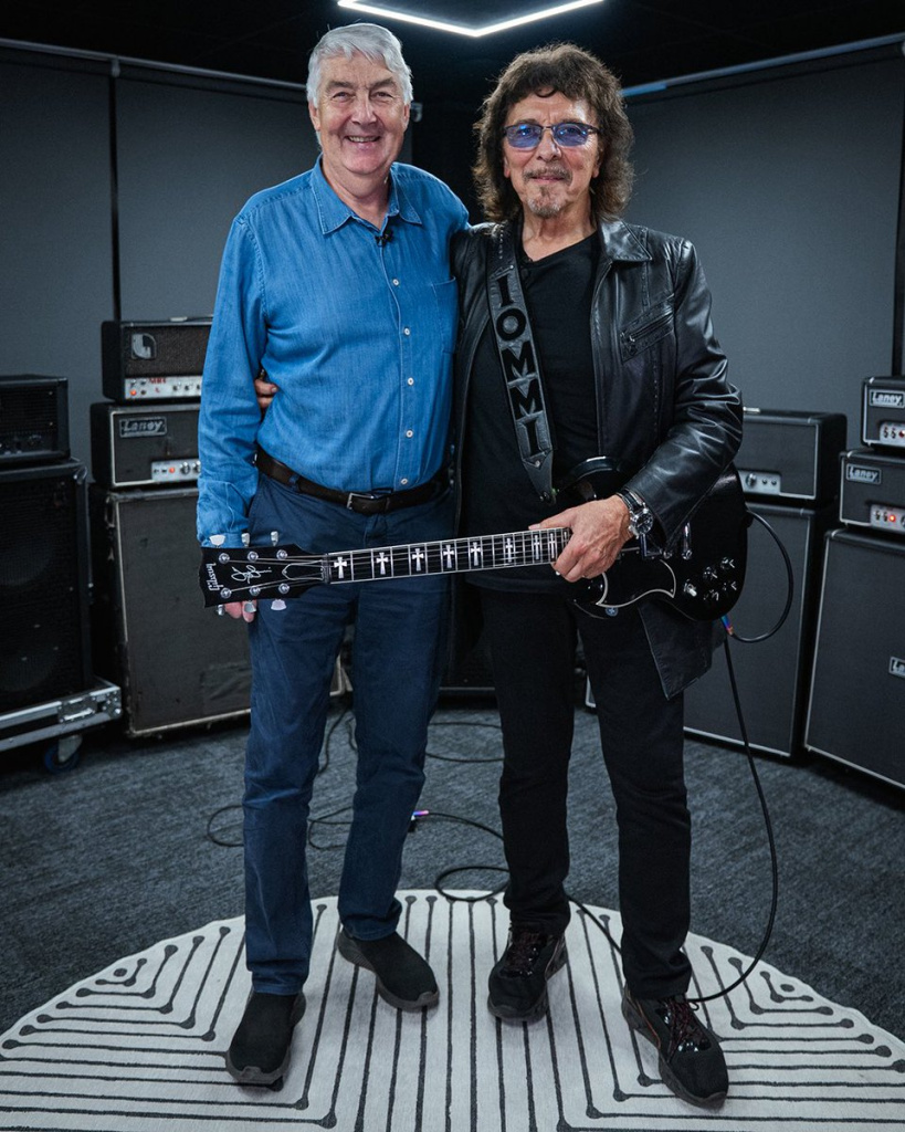 Lyndon Laney et Tony Iommi
