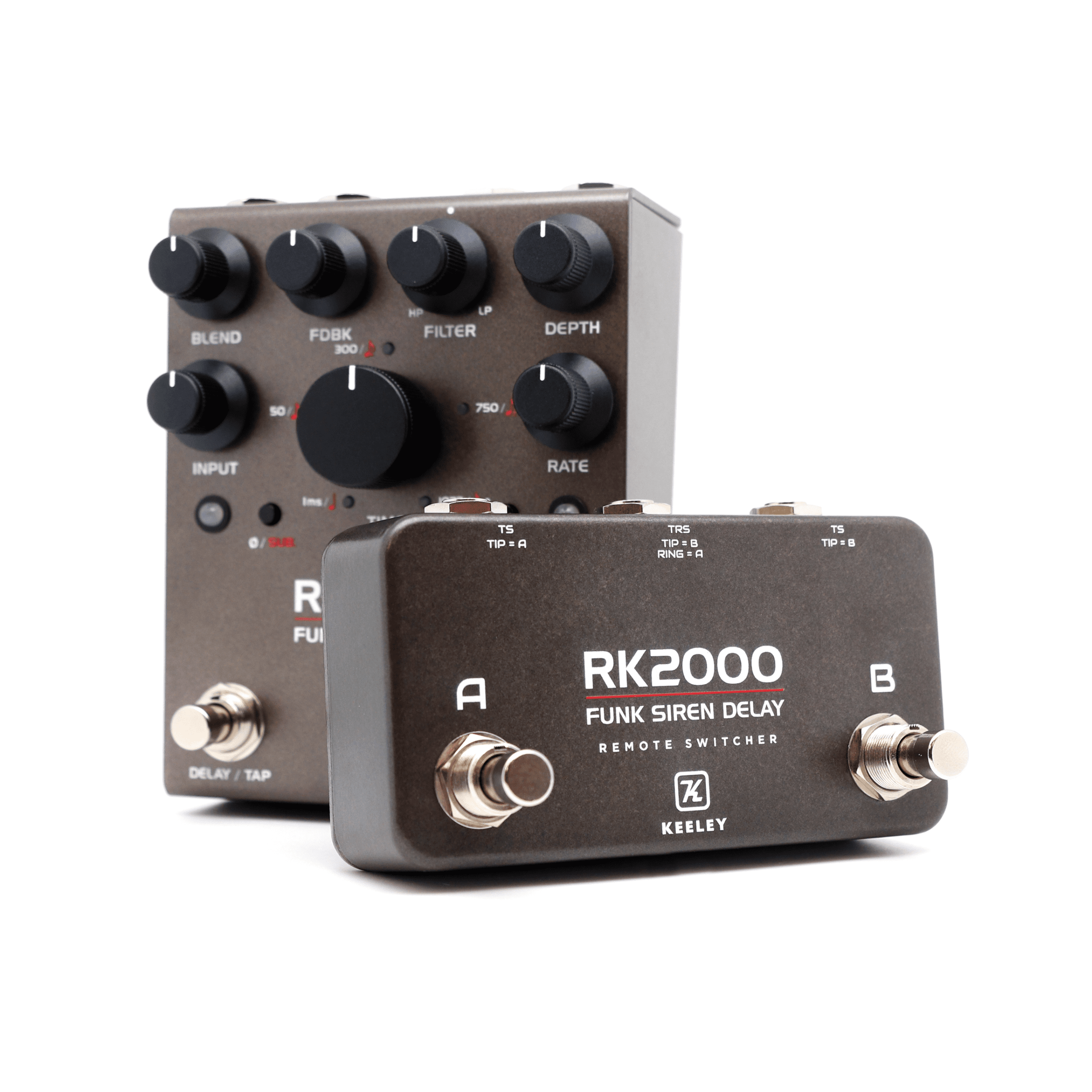 Keeley RK2000 Funk Siren Delay et commutateur à distance