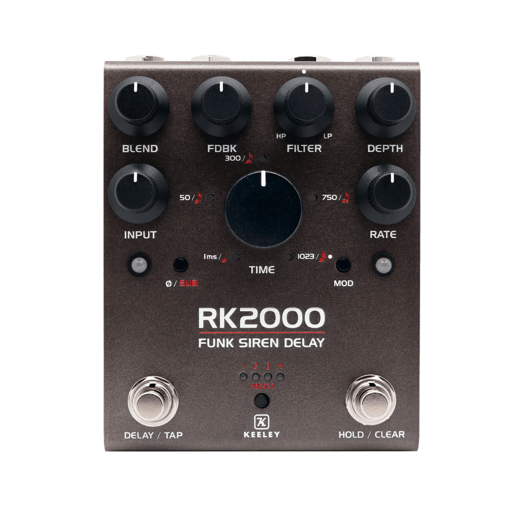 RK2000 Funk Siren Delay - Pédales d'effets guitare Keeley Electronics