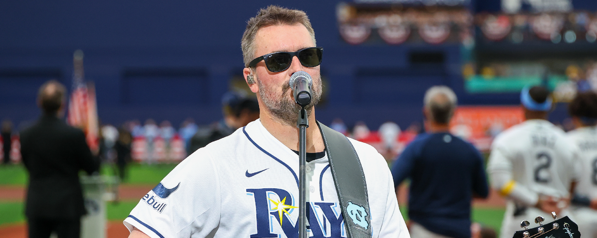 Eric Church Sings National Anthem for Tampa Bay Rays Homecoming at Tropicana Field