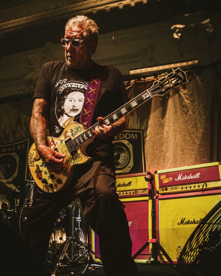 Sex Pistols Marshall JCM 800 demi-pile