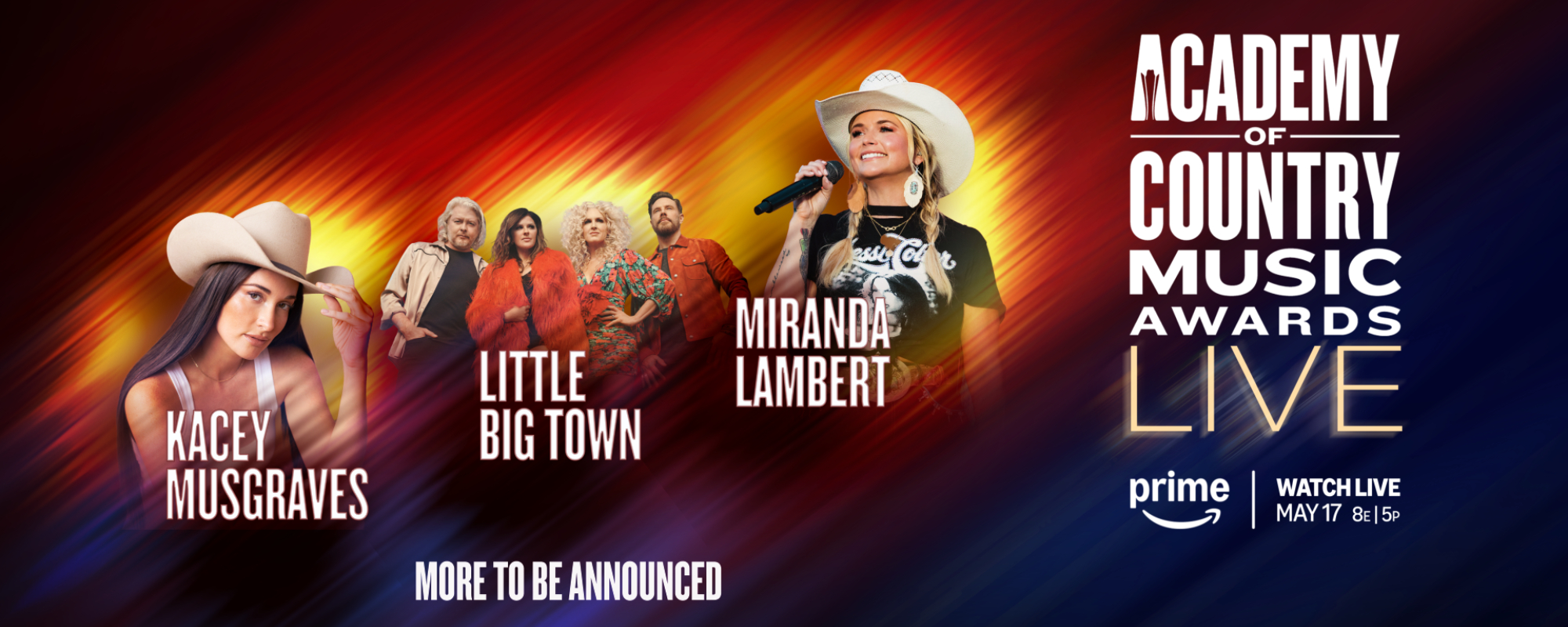Les ACM Awards ajoutent Kacey Musgraves, Little Big Town et Miranda Lambert à la programmation des artistes