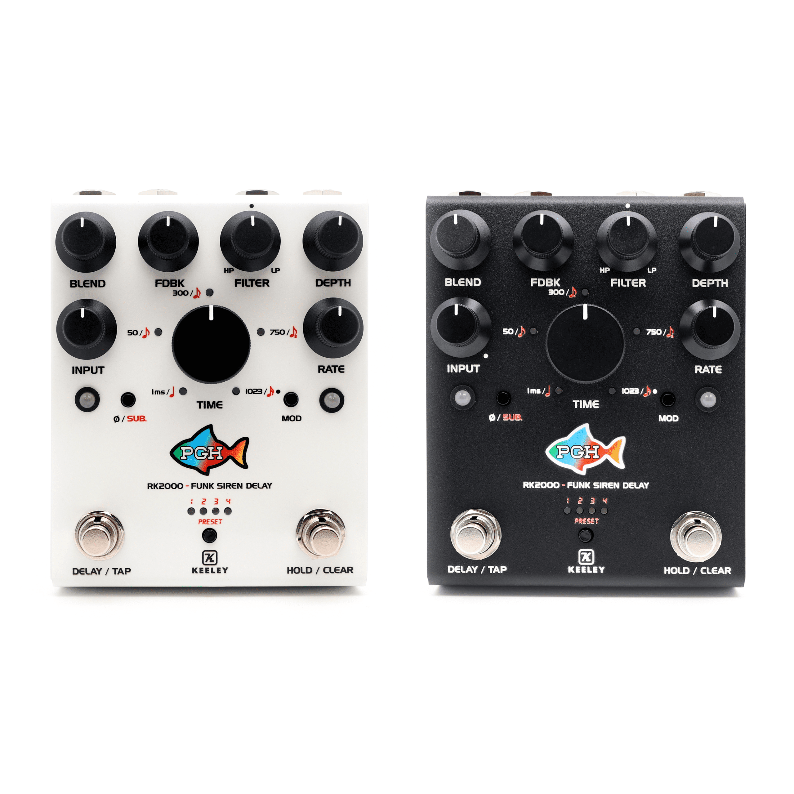 Retard de sirène Funk Keeley RK2000 - PGH Custom Shop Editions