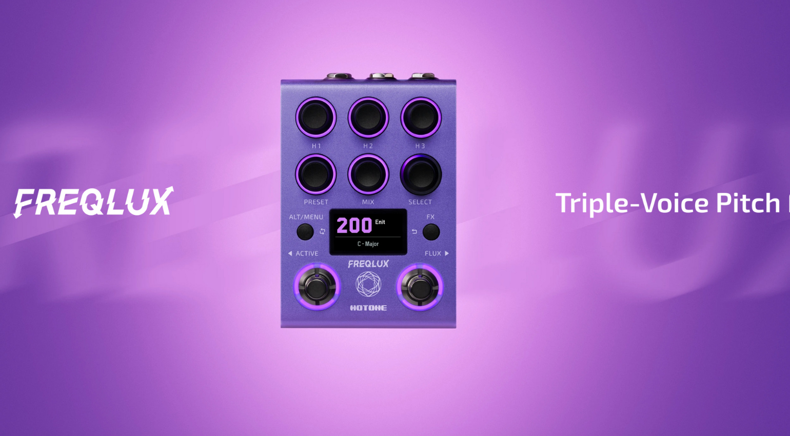 Hotone Freqlux: More Than a Polyphonic Pitch Shifter