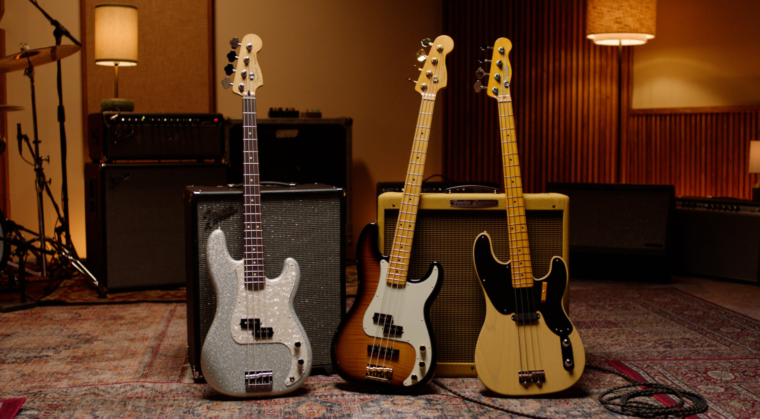 Fender 75th Anniversary Precision Bass Collection