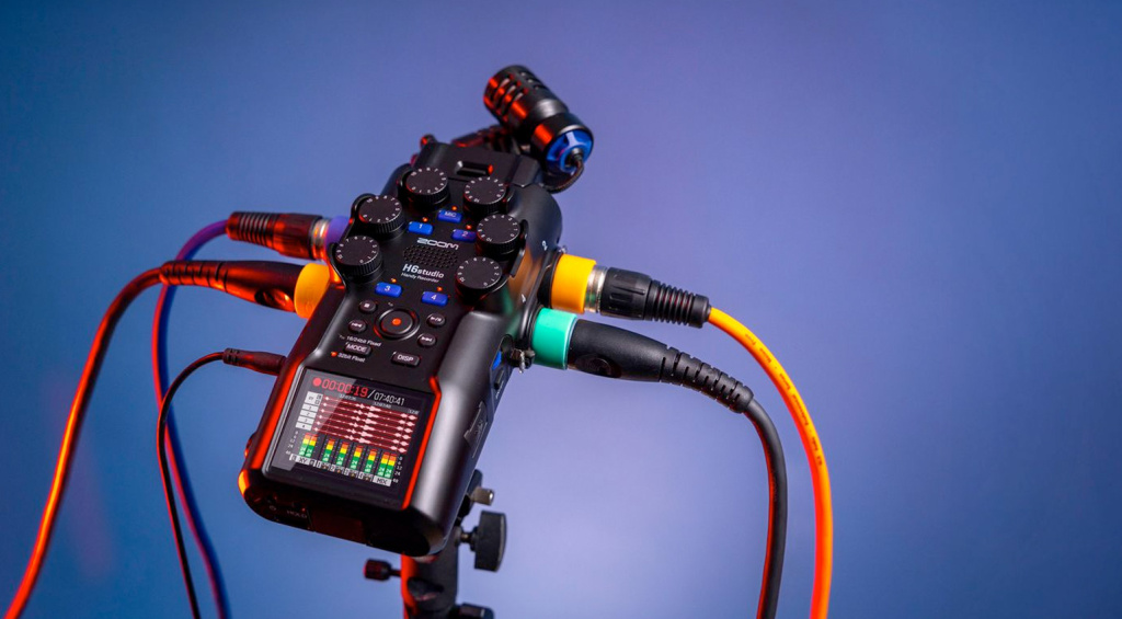 Zoom H6studio : un enregistreur flottant 32 bits extensible