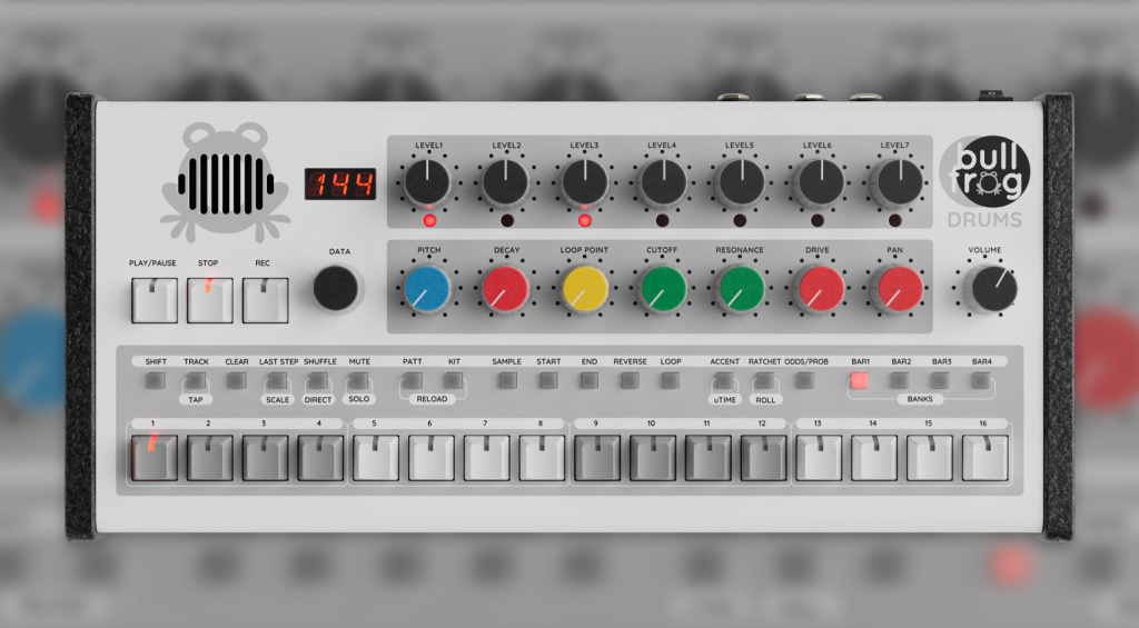Erica Synths Batterie Bullfrog