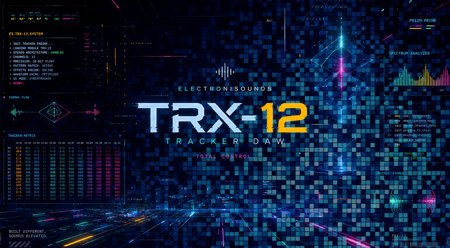 Electronisounds TRX-12 teaser